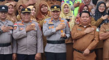 Jadi Pembina Upacara di SMAN 1 Kutacane, Kapolres Ajak Pelajar Raih Cita-Cita dan Jauhi Narkoba